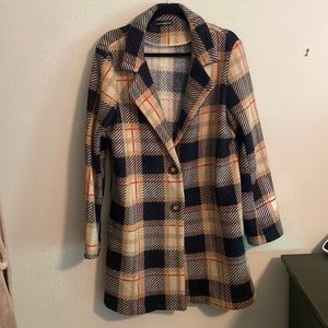 Plaid Fall/Winter Oversized Jacket Shacket